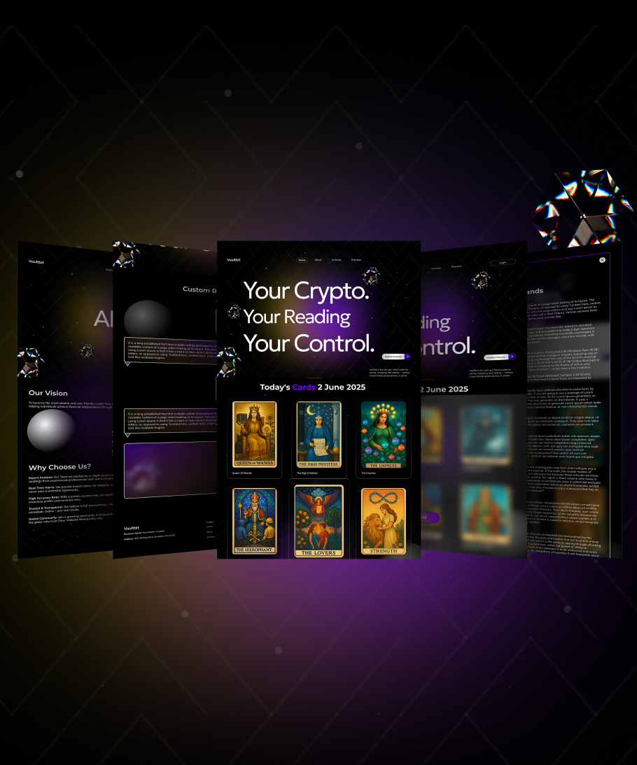 TarotCrypto Website