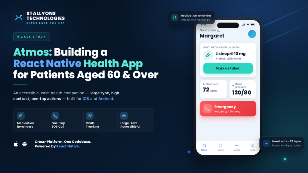 Atmos Case Study: Building a React Native Health App for Patients Aged 60 and Over