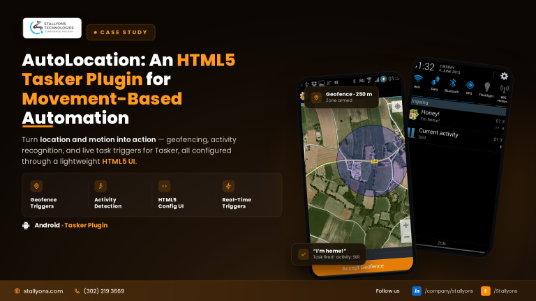 AutoLocation Case Study: Building an HTML5 Tasker Plugin for Movement-Based Automation