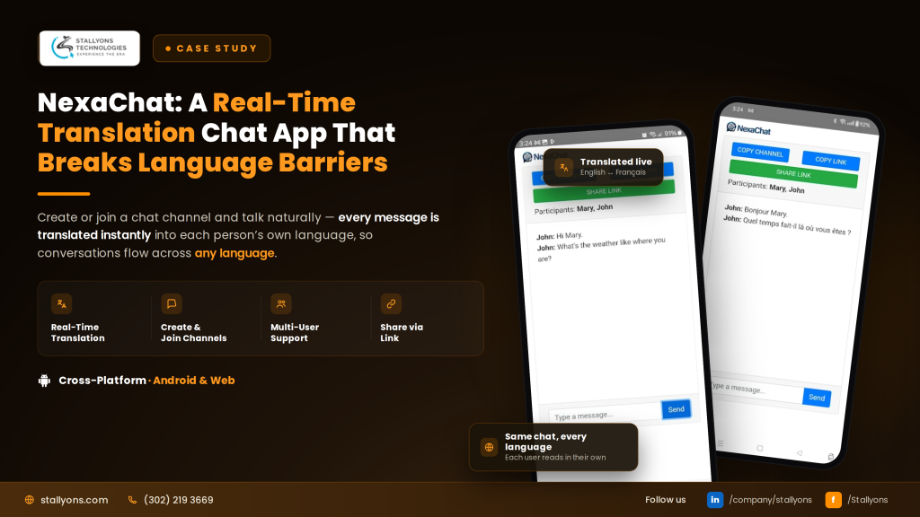 NexaChat Case Study: Building an HTML5 Hybrid Chat App With Real-Time Translation