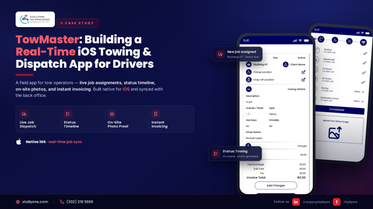 TowMaster Case Study: Building a Lean Ionic Driver App That Replaces Phone Calls