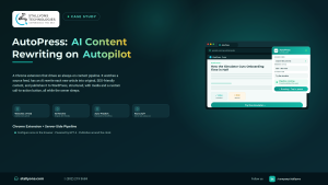 AutoPress Case Study: A Chrome Extension That Runs an AI Content Pipeline