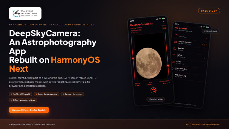 DeepSkyCamera Case Study: An Android Astrophotography App, Faithfully Rebuilt on HarmonyOS Next