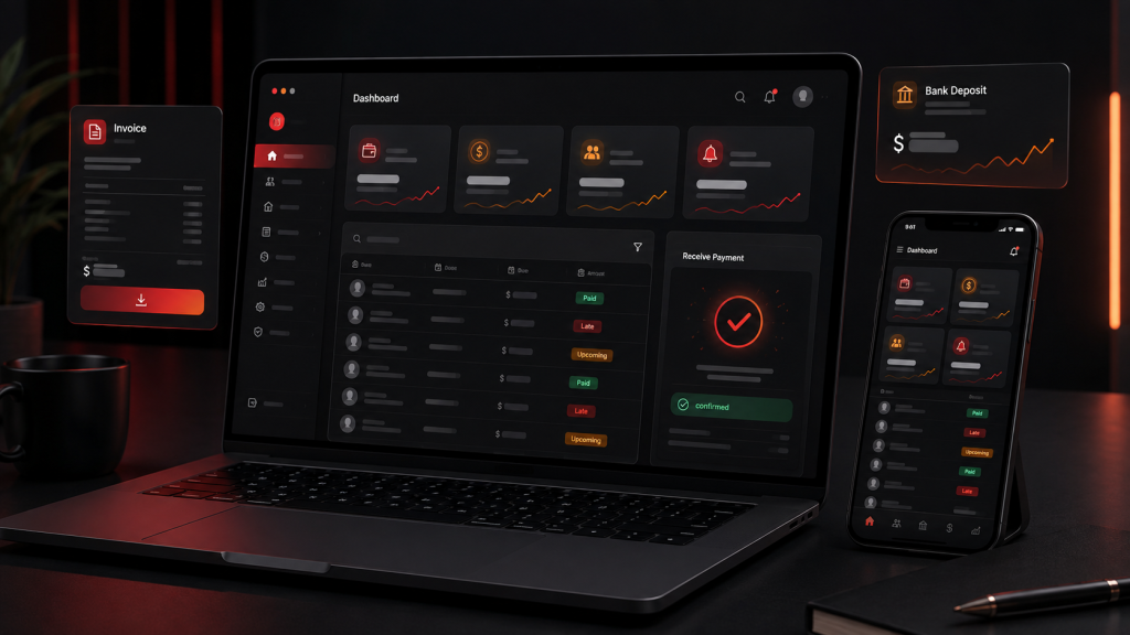 Apartment Management System: A Dashboard UI/UX Design