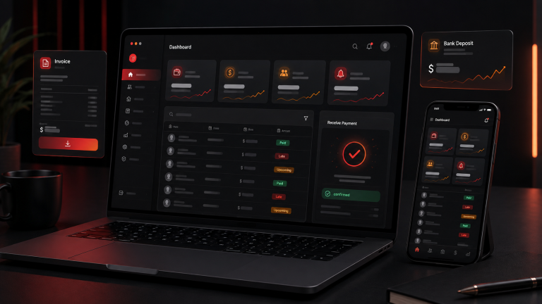 Apartment Management System: A Dashboard UI/UX Design