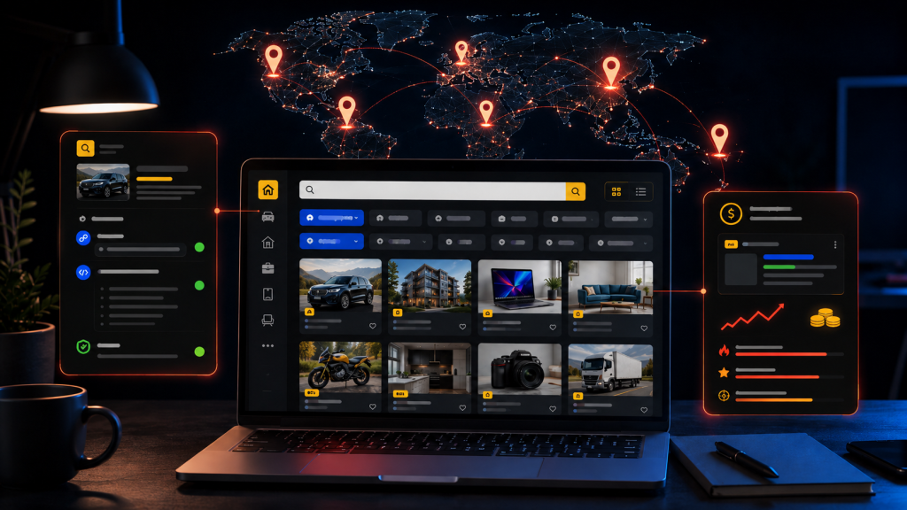 A Classifieds Ads Marketplace Built in Laravel
