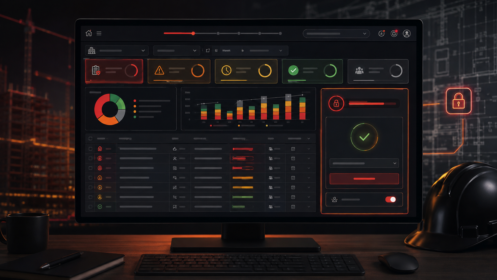 PlanSure Construction Readiness and Governance Dashboard