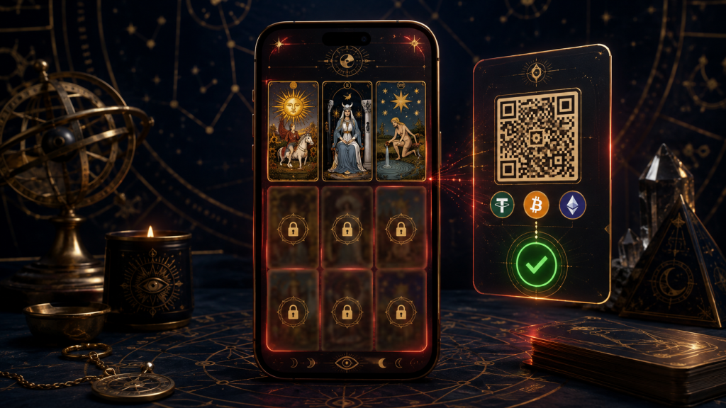 Crypto Unlocked: A Tarot Platform Built in Laravel