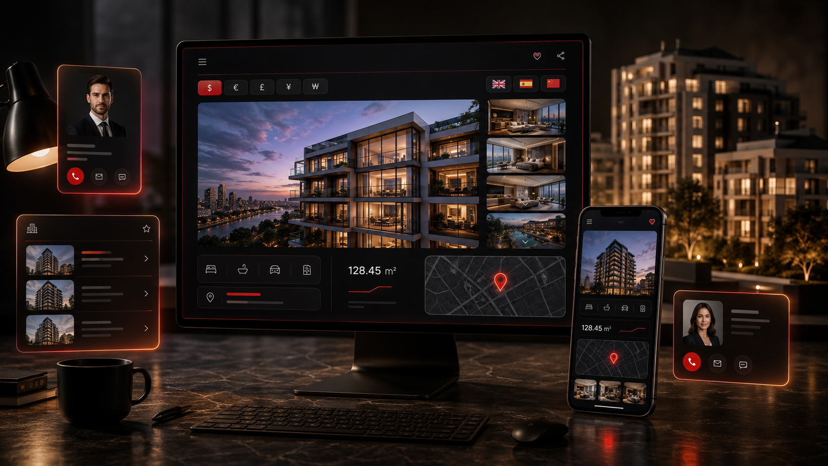 Pema Property Multi-Currency CS-Cart Real Estate Portal