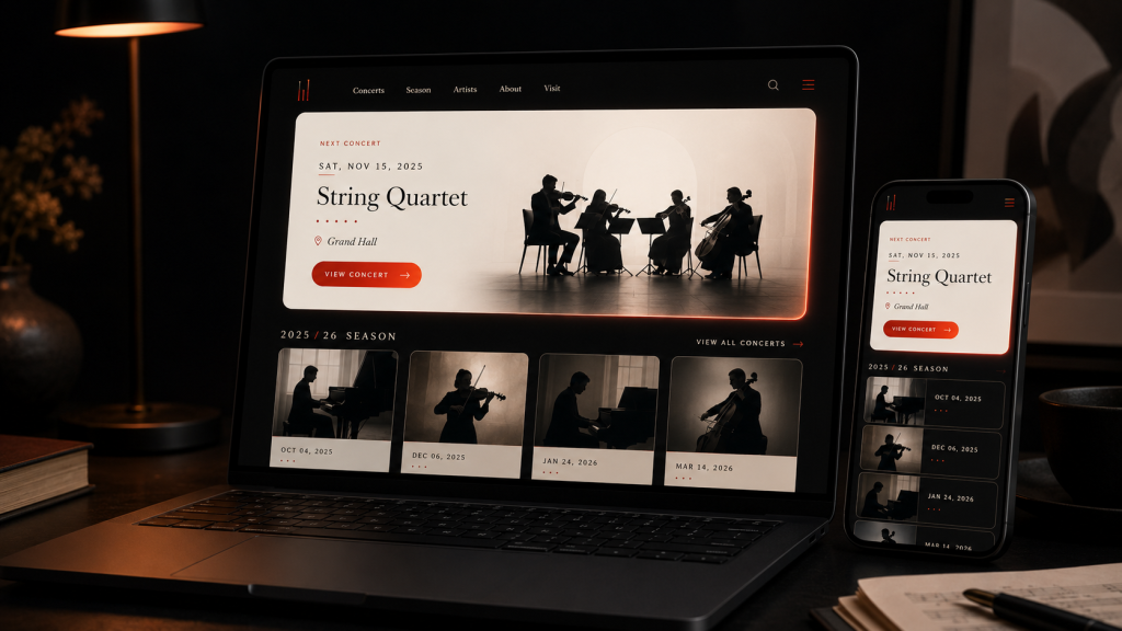 Shelter Island Friends of Music: A Website UI/UX Redesign