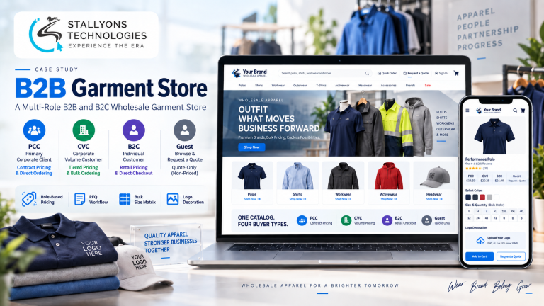 B2B & B2C Wholesale Garment Store: A Multi-Role BigCommerce Build