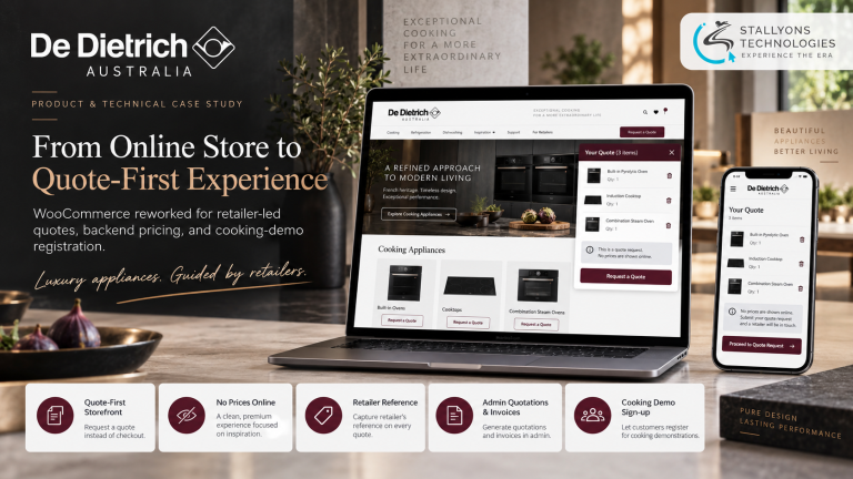 De Dietrich: A WooCommerce Quote-Request Store
