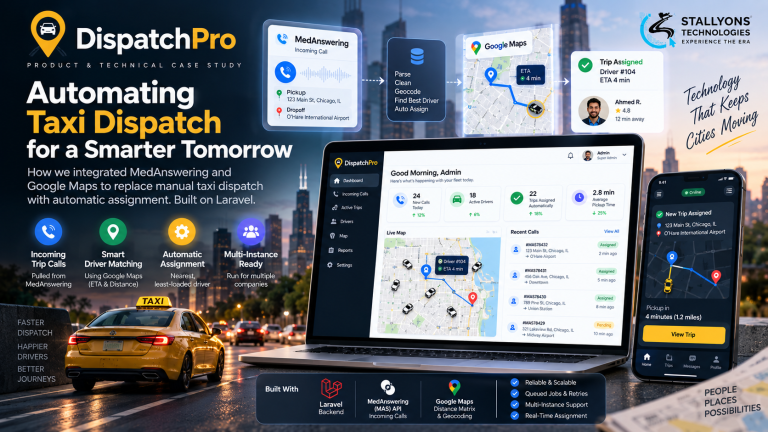 DispatchPro: A Taxi-Dispatch API Integration