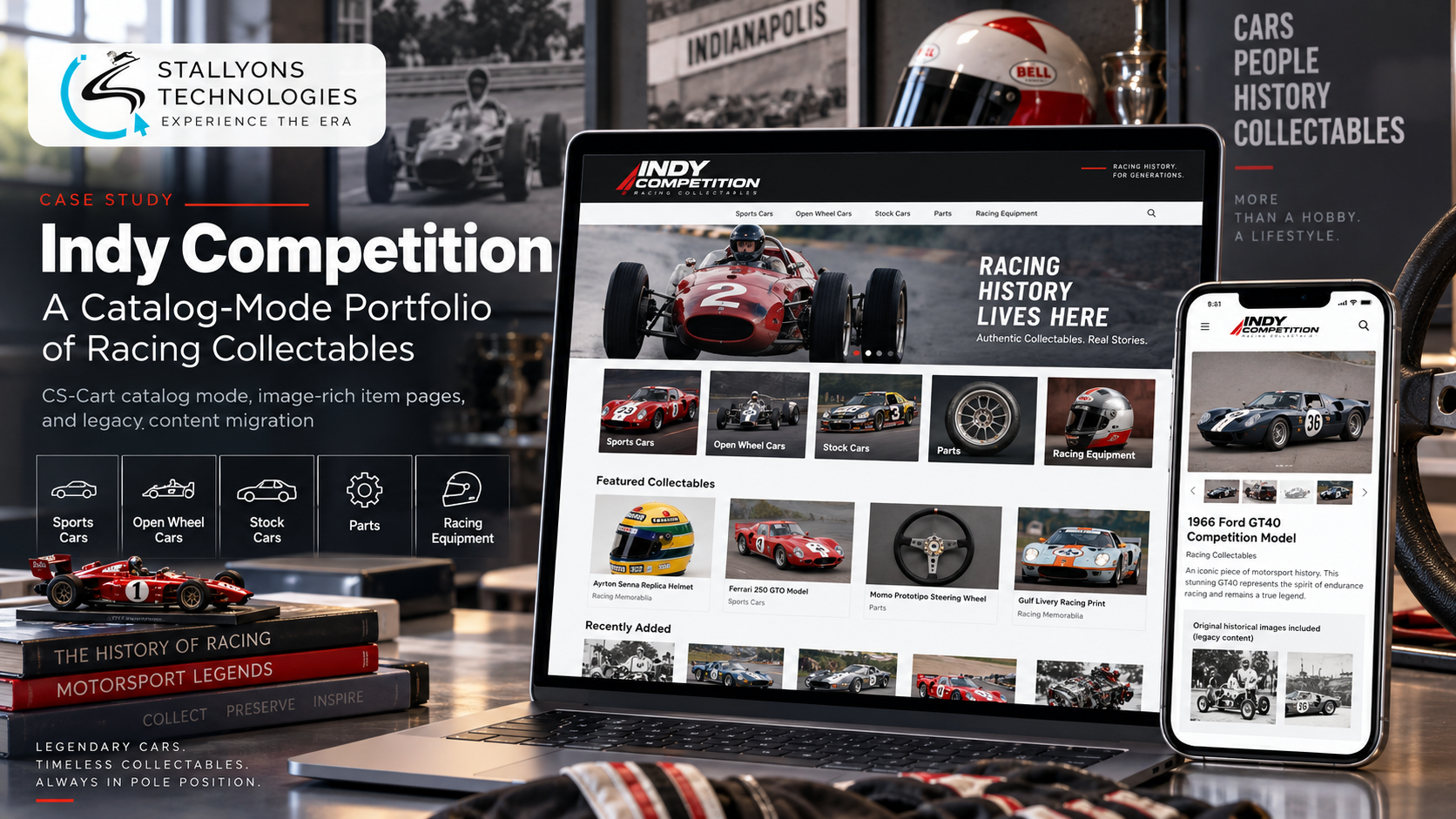 Indy Competition: A CS-Cart Catalog-Mode Portfolio