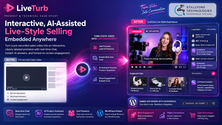 LiveTurb: Claude AI Live-Style Video Selling