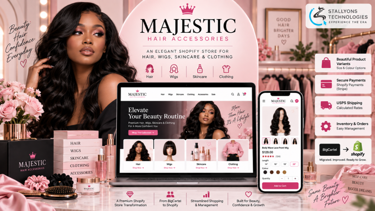 Majestic Hair: A Shopify Store Migration