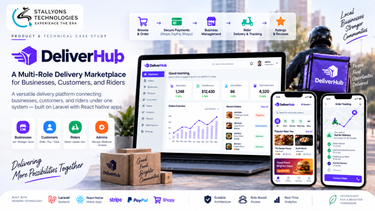 DeliverHub: A Multi-Role Delivery Marketplace