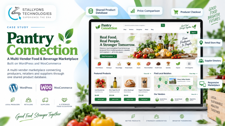 Pantry Connection: A WooCommerce Multi-Vendor Marketplace