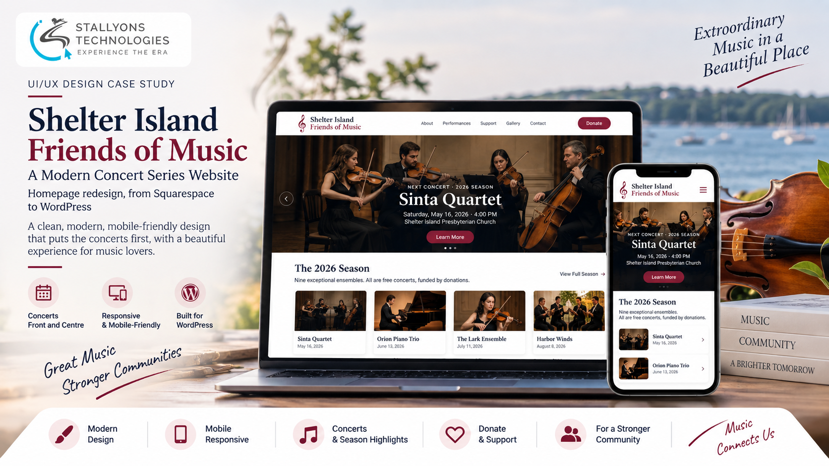 Shelter Island Friends of Music: A Website UI/UX Redesign