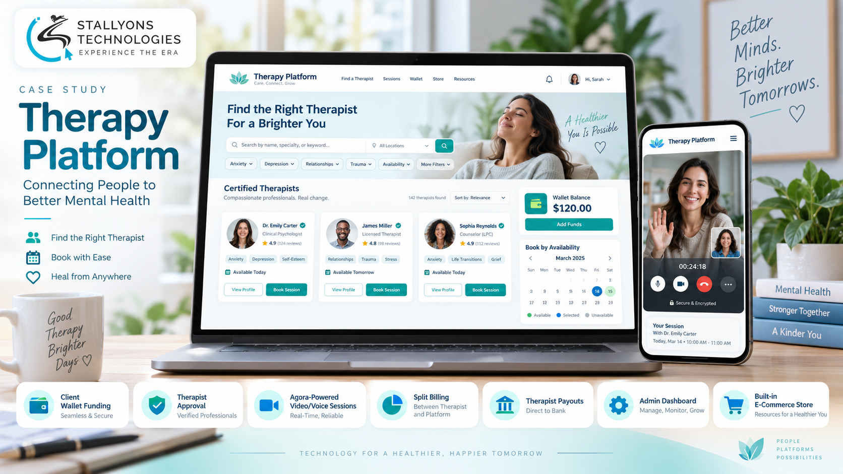A Teletherapy Marketplace in Next.js and Node