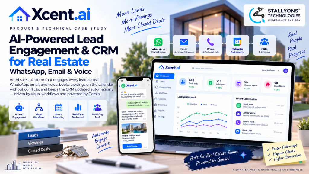 Xcent.ai: Google Gemini Real Estate CRM
