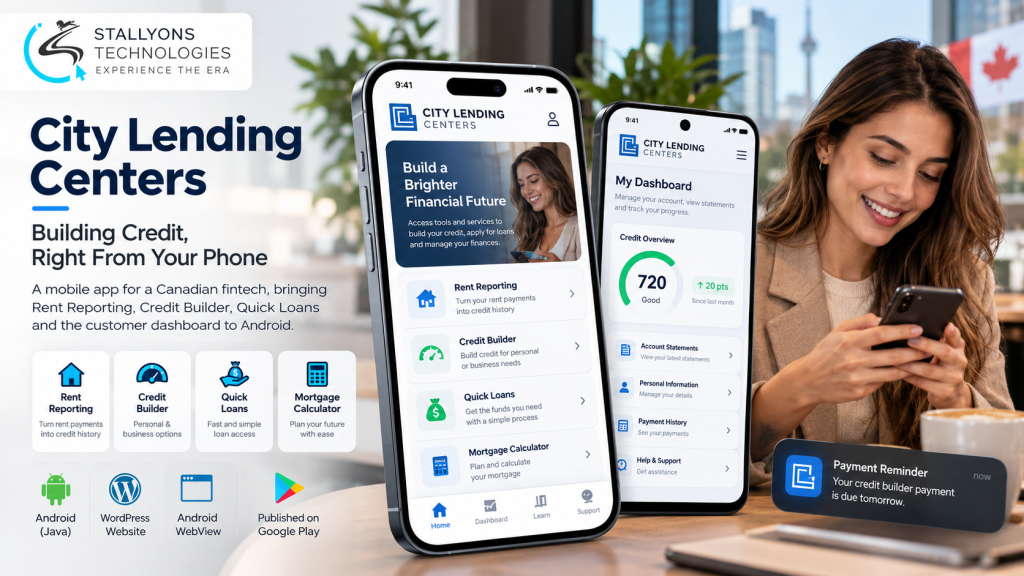 City Lending Centers Android WebView App