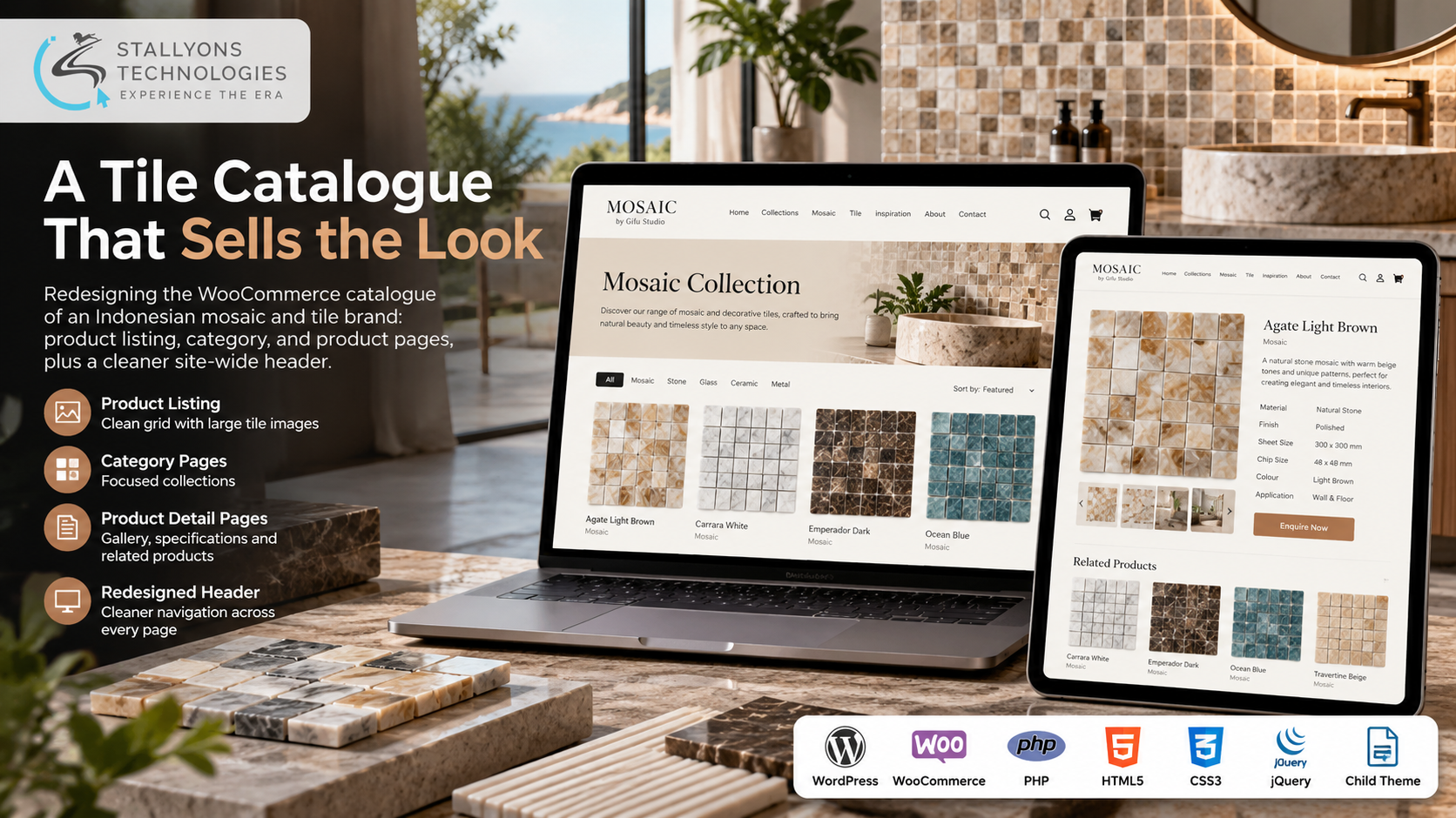 Mosaic: WooCommerce Tile Catalogue Redesign