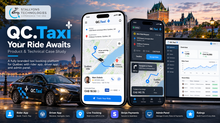 QC.Taxi: Whitelabel Ride-Hailing App