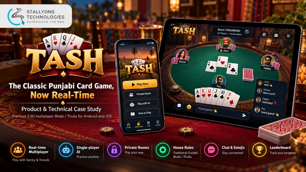 TASH: React Native Real-Time Card Game